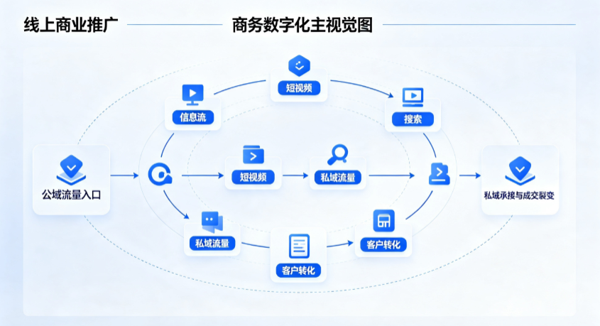 永春县线上商业推广怎么做？全域流量闭环搭建与低成本转化实战指南